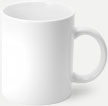 Кружка керамическая белая